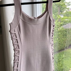 Marciano Powder Pink bandage dress